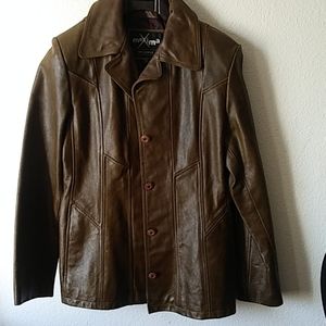 Women's Maxima Genuine Leather Coat